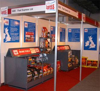 Fuel Express exhibition stand