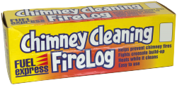 Chimney cleaning log